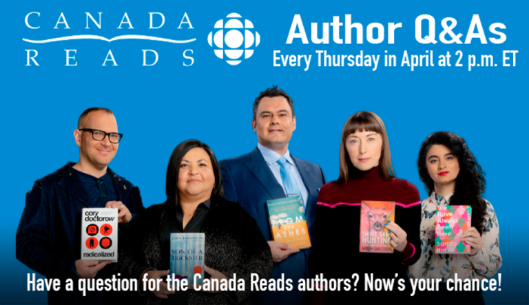 Canada Reads 2020: Facebook Group Author Q&As